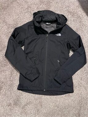 The North Face Black Hooded Shell Jacket